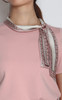 Scarf Neck Top - Pink