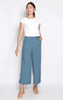 Wide Leg Pants - Blue