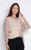 Chain Print Top - Cream