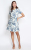 Porcelain Print Dress - Blue