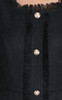 Pockets Tweed Dress - Black