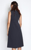 Tux Vest Dress - Navy