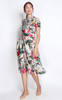 Botanical Bloom Necktie Dress