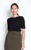 Basic Boatneck Top - Black