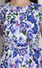 Garden Print Dress - Indigo