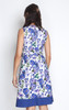 Garden Print Dress - Indigo