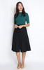 Wide Leg Culottes - Black