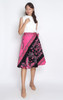 Batik Wrap Skirt - Phoenix Pink