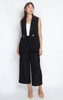 Long Vest - Black