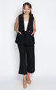 Long Vest - Black