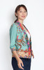 Batik Kimono Jacket - Mint