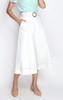 Wide Leg Culottes - White