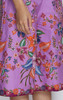 Batik Culottes - Floral Orchid Purple