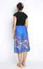 Batik Culottes - Floral Blue