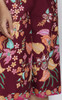 Batik Culottes - Floral Burgundy