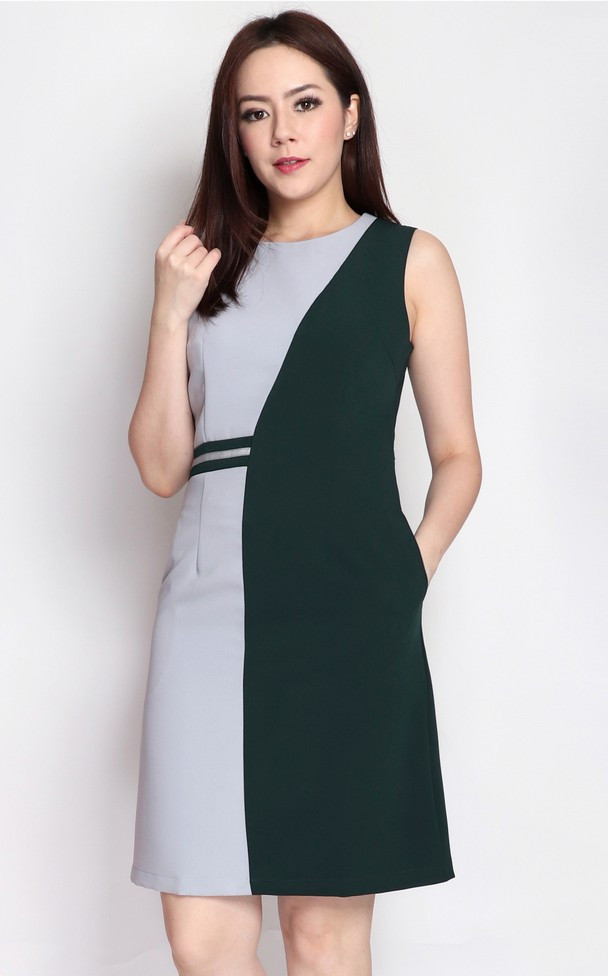 polka dot midi shirt dress