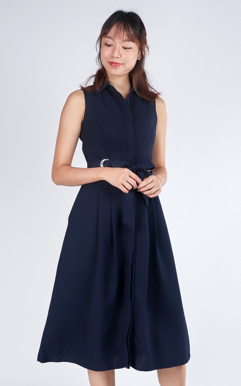 sachin and babi light blue dress Buy Talbot Runhof Women Textured Midi Casual Dress, Navy Blue Online main image 0
