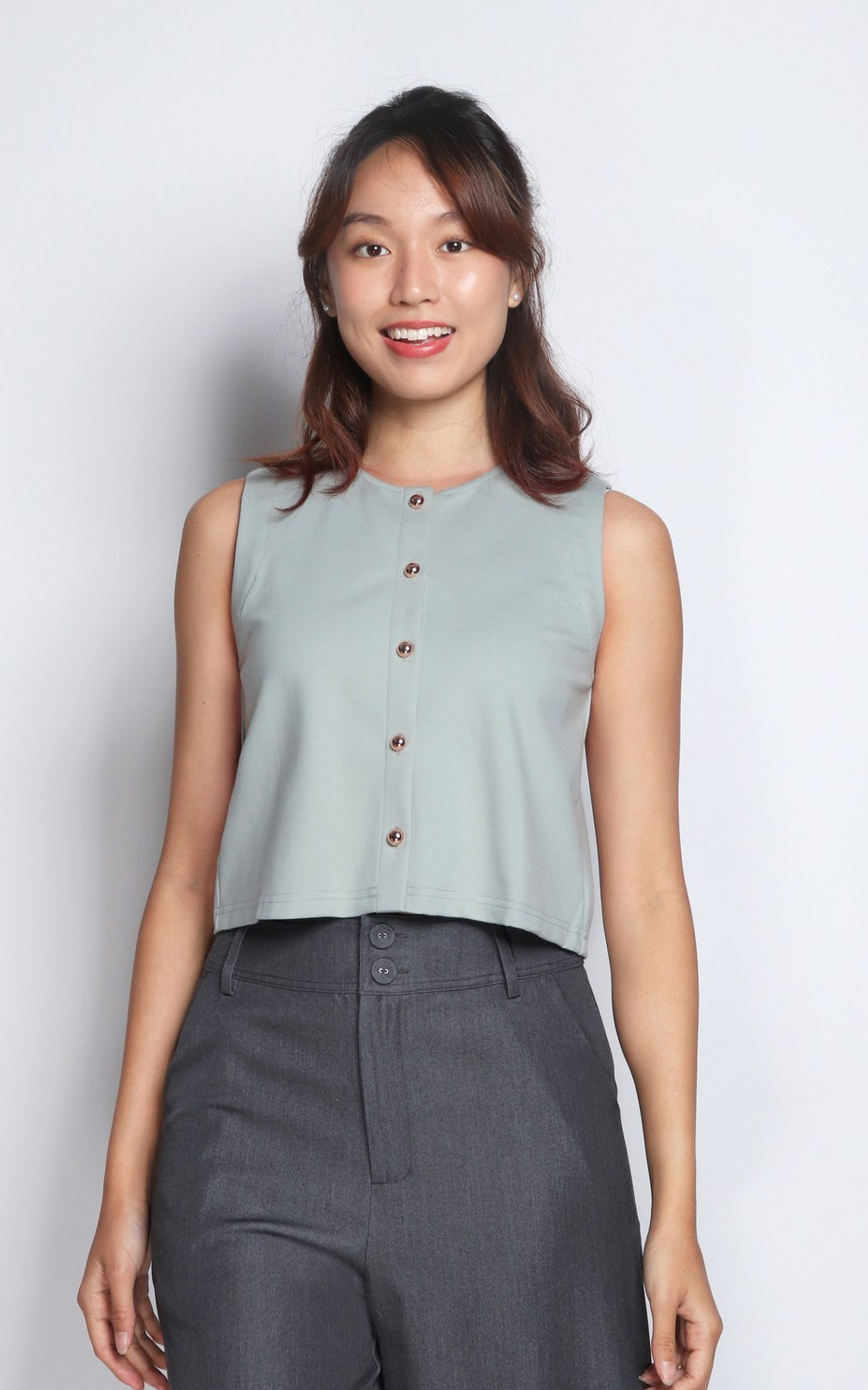 Kylie Crop Top - Sage Kylie Crop Top - Sage