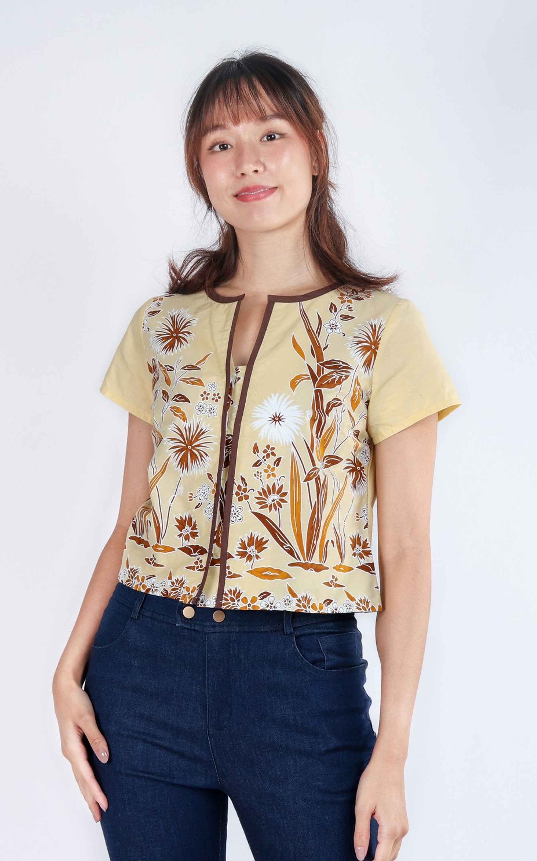 Rumi Batik Top - Yellow Rumi Batik Top - Yellow