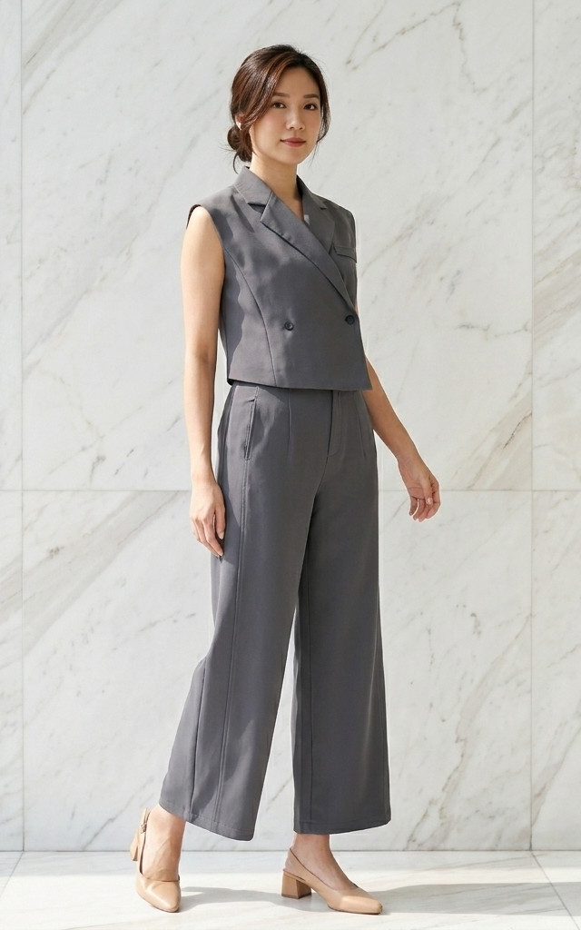 Aspen Tailored Pants - Grey