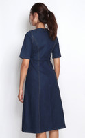 Sleeved Denim Dress