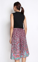 Mock Neck Knit Top - Black