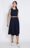 Tina Denim A-line Dress
