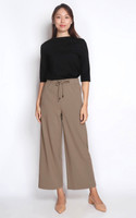 Drawstring Pants - Taupe