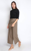 Drawstring Pants - Taupe