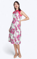 Embroidered Floral Print Cheongsam