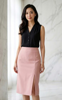 Pencil Skirt - Dusty Pink