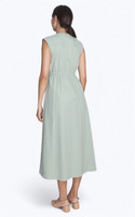 Zipper Midi Dress - Mint