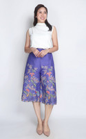 Batik Culottes - Lilac Cranes