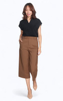 V-Neck Blouse - Black