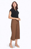 V-Neck Blouse - Black