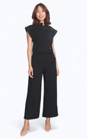 Structured Zipper Jacket - Black