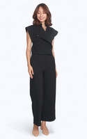 Structured Zipper Jacket - Black