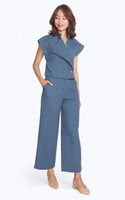 Straight Leg Pants - Blue