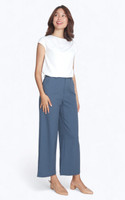 Straight Leg Pants - Blue
