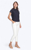 Sera Eyelet Shirt - Navy
 Sera Eyelet Shirt - Navy