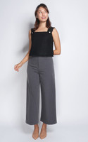 Jennie Tweed Top - Black