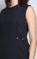 Stretford Shift Dress - Black