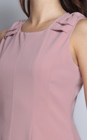 Alexis Ribbon Dress - Dusty Pink