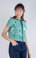 Rumi Batik Top - Jade Rumi Batik Top - Jade