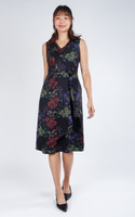 Marielle Asymmetrical Drape Dress - Black Marielle Asymmetrical Drape Dress - Black