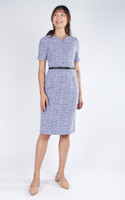 Sezane Tweed Pencil Dress - Lilac Sezane Tweed Pencil Dress - Lilac
