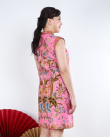 Amal Batik Cheongsam Dress - Pink