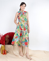 Ivy Botanical Skirt - Cream