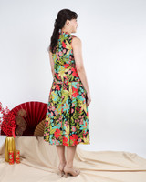 Ivy Botanical Skirt - Black