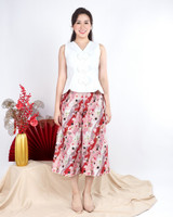 Sakura Japanese Cotton Culottes - Pink